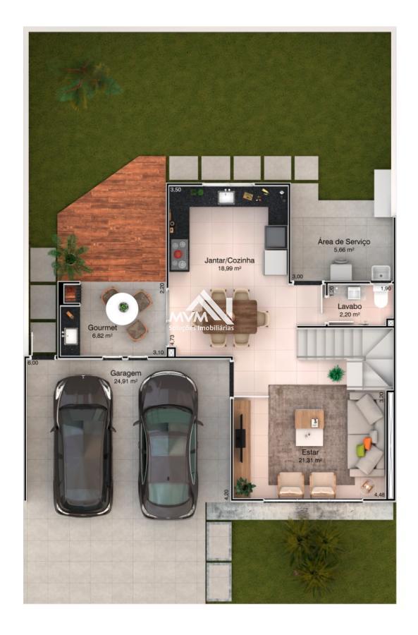 Sobrado à venda com 3 quartos, 168m² - Foto 38